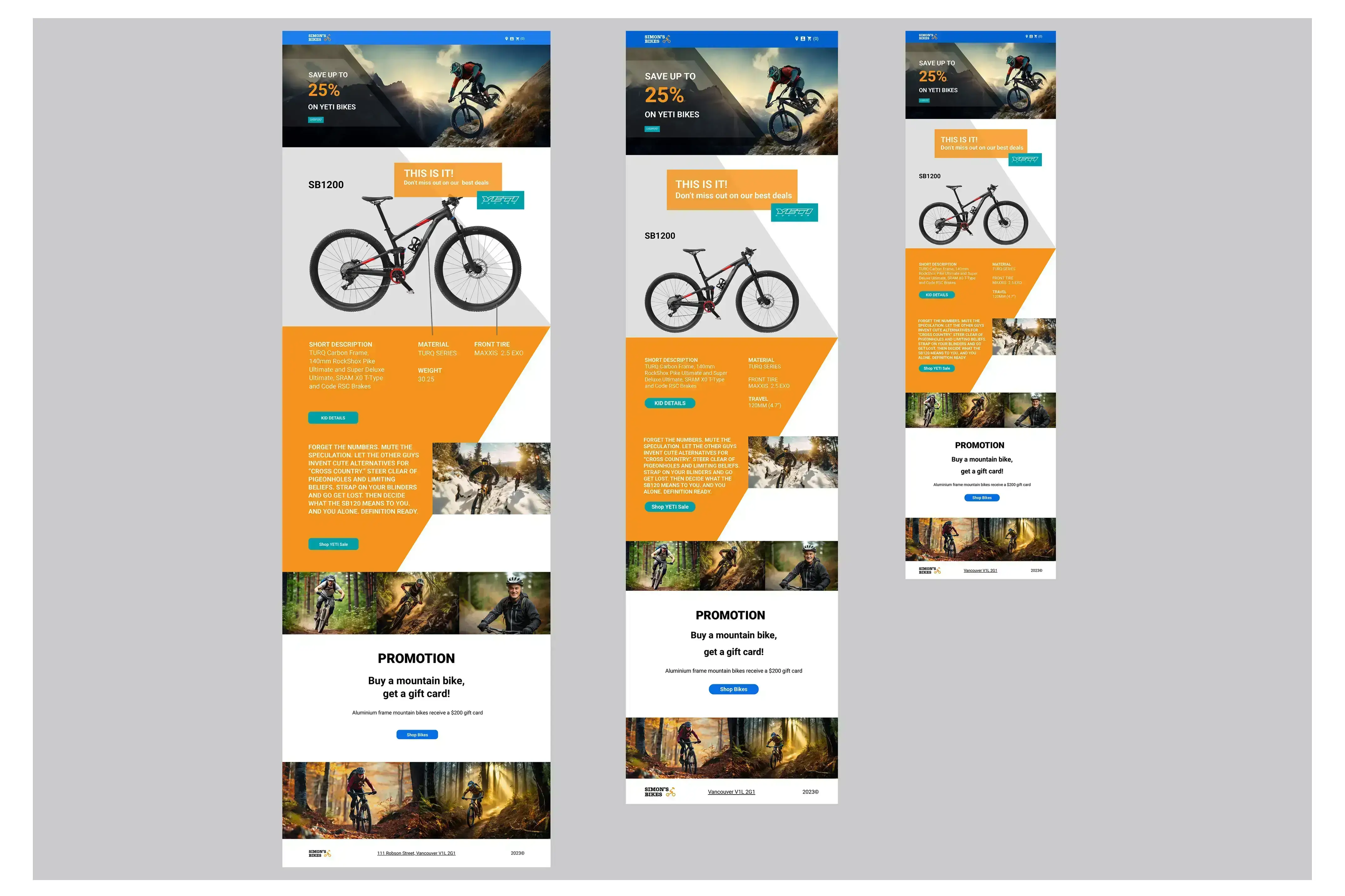 Landingpage flat